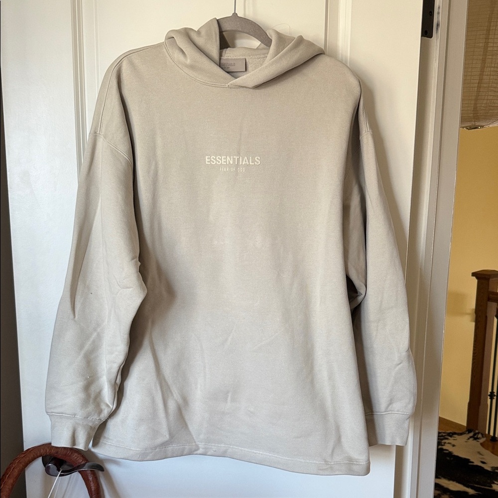 Essentials Light Tan Hoodie